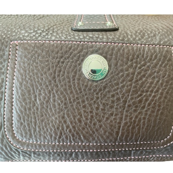 COACH Chelsea Pebble Leather Shoulder Purse - Picture 7 of 11